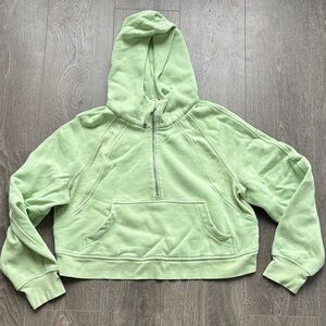 Lululemon Light Green Scuba Hoodie